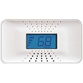 First Alert CO710 Carbon Monoxide Detector with 10-Year Battery and Digital Temperature Display , White