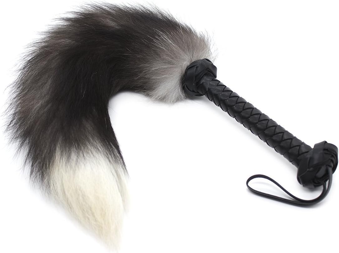 MSSMART Soft Suede Leather Floggers and Whips for Couples Role Play Kit