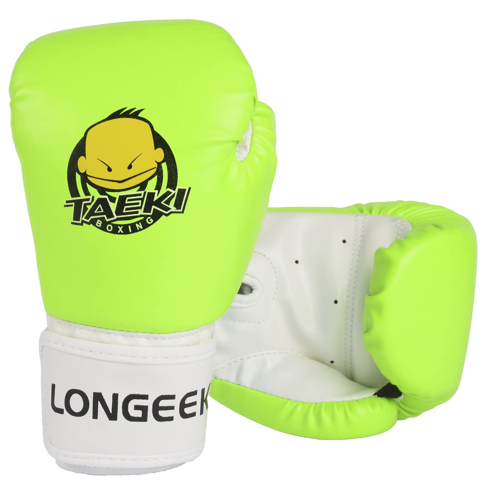 Longeek Kids Boxing Gloves 4oz MMA Training Junior Sparring Punching Fighting for 3-7 years