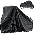 MOONCOOL Adult Tricycle Cover Trike Cover, 3 Wheeled Bicycle Bike Cover for Outdoor Storage Waterproof, Dust Wind Proof for Bikes