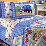 Olive Kids Trains Planes and Trucks Hugger Comforter