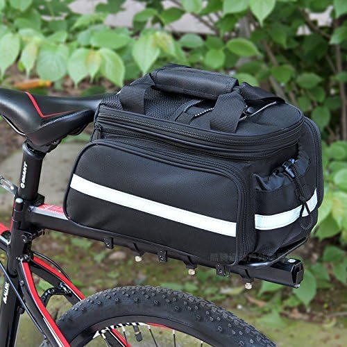 Daozea Convertible Bicycle Luggage Bag Road Mountain Bike Rear Seat Rack Cargo Carrier Container Bag