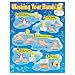 TREND enterprises, Inc. Washing Your Hands Learning Chart, 17" x 22" primary