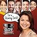 Charcoal Teeth Whitening Powder by Active GLOW - Made in USA - Organic Activated Coconut Charcoal 100% Natural Tooth Whitener Safe for Enamel & Sensitive Teeth Stain remover - Mint Flavor, 2 oz