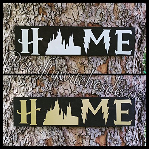 Buy Harry Potter Themed 'HOME' Sign, Hogwarts Home Sign, Harry Potter