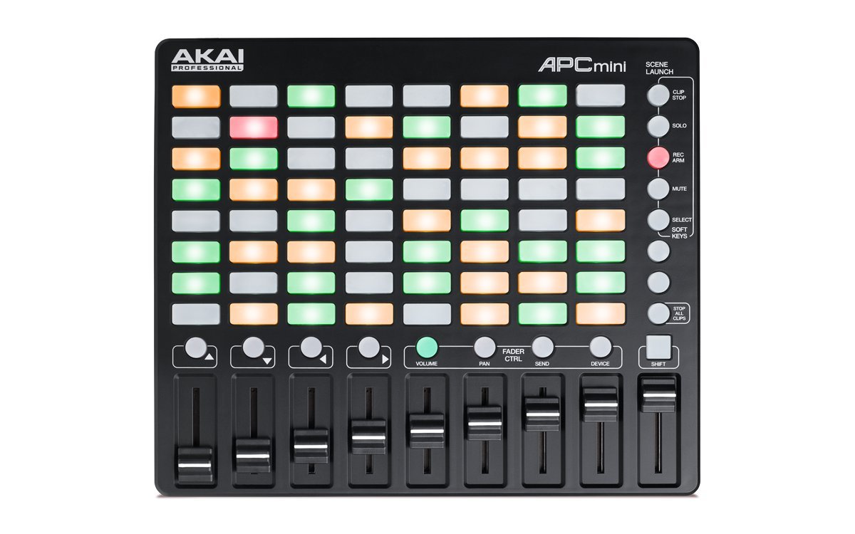 AKAI Professional APC MINI Controlador MIDI USB para Ableton con disparador de