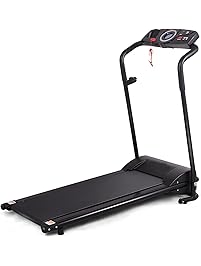 Gymax Folding Electric Portable Treadmill Low Noise Jogging Walking Running Machine Exercise Treadmill w/Safety Key