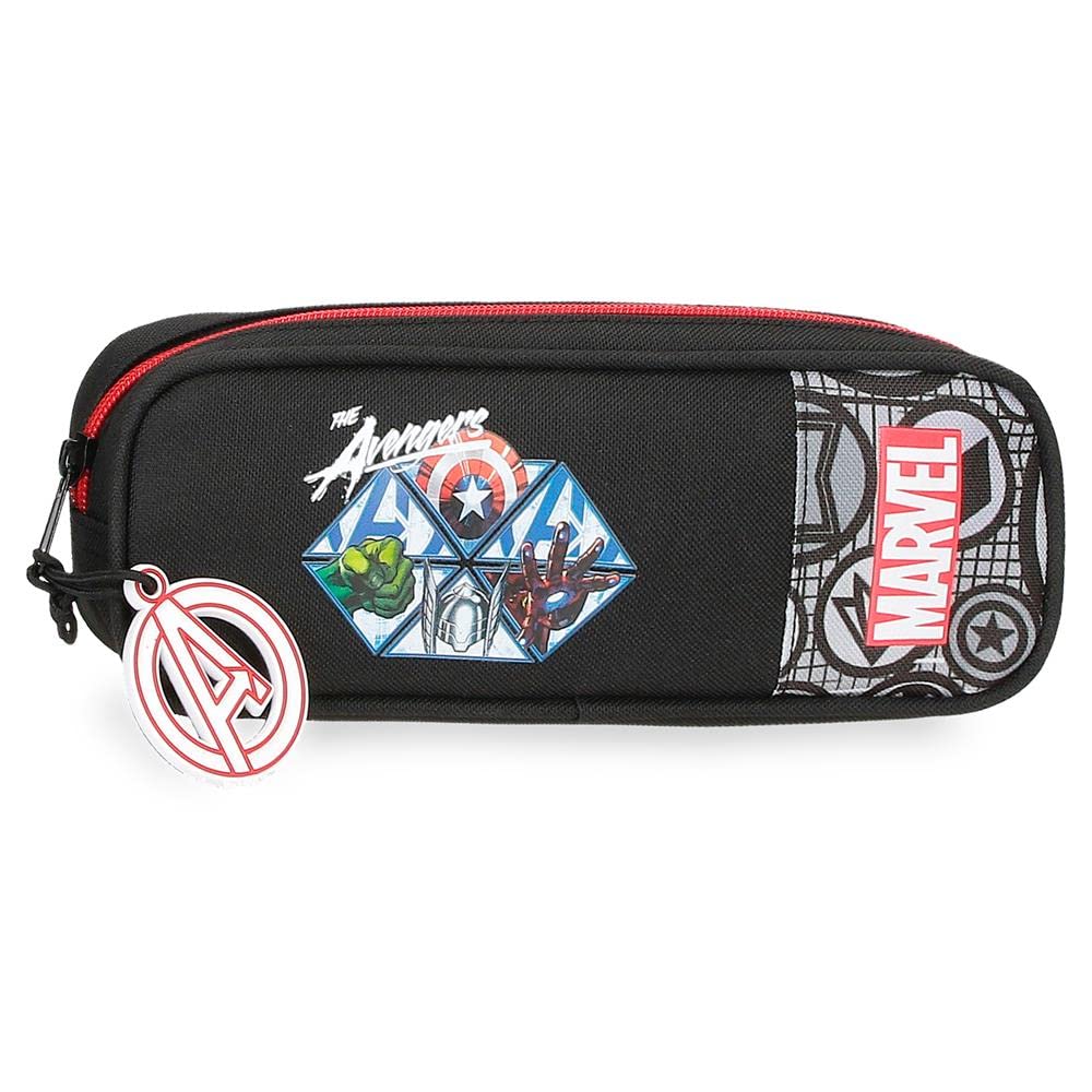 Marvel Avengers The Avengers Heroes Black Case 22x7x3 cms Polyester