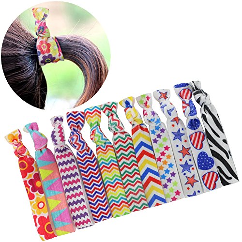 Mybigqueen No Crease Ouchless Elastics Hair Ties Styling Accessories