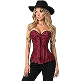 Daisy Corsets Lavish Lace Overbust Corset W/Zipper Underwear