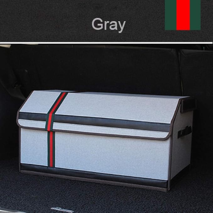 Kofferraum Organizer Auto - Wasserdichte Aufbewahrungsbox Mit Deckel Kunstleder
