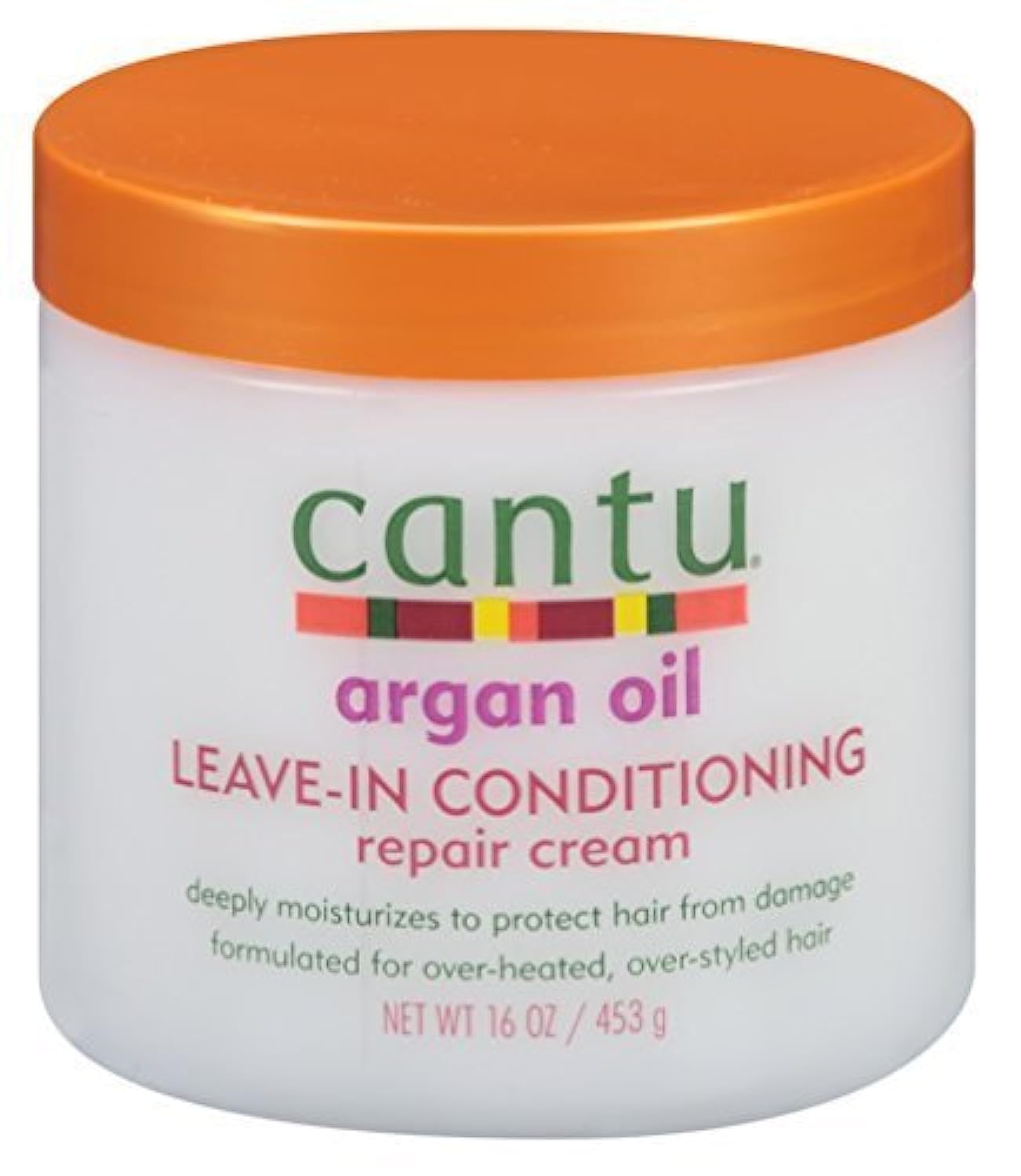 Cantu argan oil leave in conditioner repair cream 473 ml (16 oz)