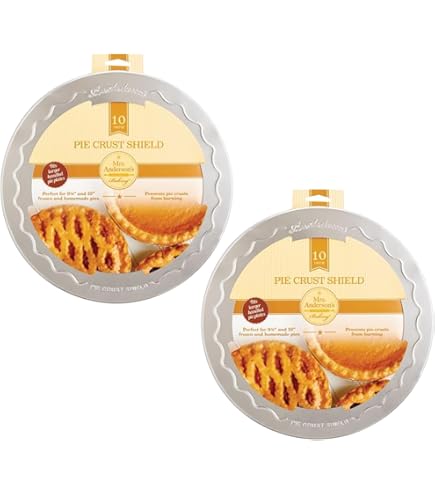 BakeBarn Pie Armor - Stainless Steel Pie Weight For 7-10 Inch Pies, Reusable & Easy To Clean