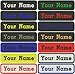 Rectangular 1 Line Custom Embroidered Name Tag Sew-On Patch (E)
