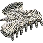 French Amie Chic Opera Handmade Celluloid Medium 2 1/4 Inch Jaw Hair Claw Clip Clamp Clutcher