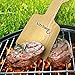 BBQ Wood Grill Scraper – Grill Grate Wooden Cleaner Eco-friendly – Effective Top Between the Grates Cleaning – Ideal as Charcoal Electric Porcelain Grill Scraper – Suitable for All Grills