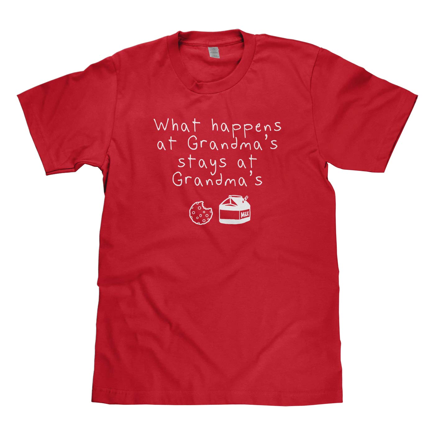 Mixtbrand Big ' What Happens At Grandma's Stays At Grandma's T Shirt