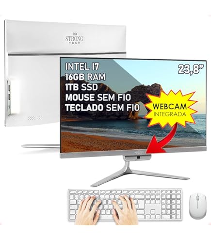 Computador Completo All In One Intel Core i7 23,8