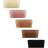 Suekaphin Girls Training Bra Padded Seamless Soft Bras for Girls Bandeau Bra Strapless Tube Bra with Removable Pads Pack of 5