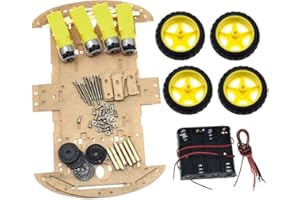 4WD Robot Motor Smart Car Chassis Kits With Speed Encoder 51 M26 DIY Education Robot Smart Car Kit Diy Electronic