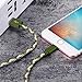 iPhone Cable,XUZOU 3Pack 6FT Nylon Braided Lightning Cable Cord Certified to USB Charging Charger for iPhone 7/7 Plus/6/6 Plus/6S/6S Plus,SE/5S/5,iPad,iPod Nano 7 (Camo Green)