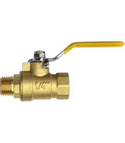 1" Brass Ball Valve Lead Free Full Port – Female NPT 600 WOG – 6 Pack By Revalved