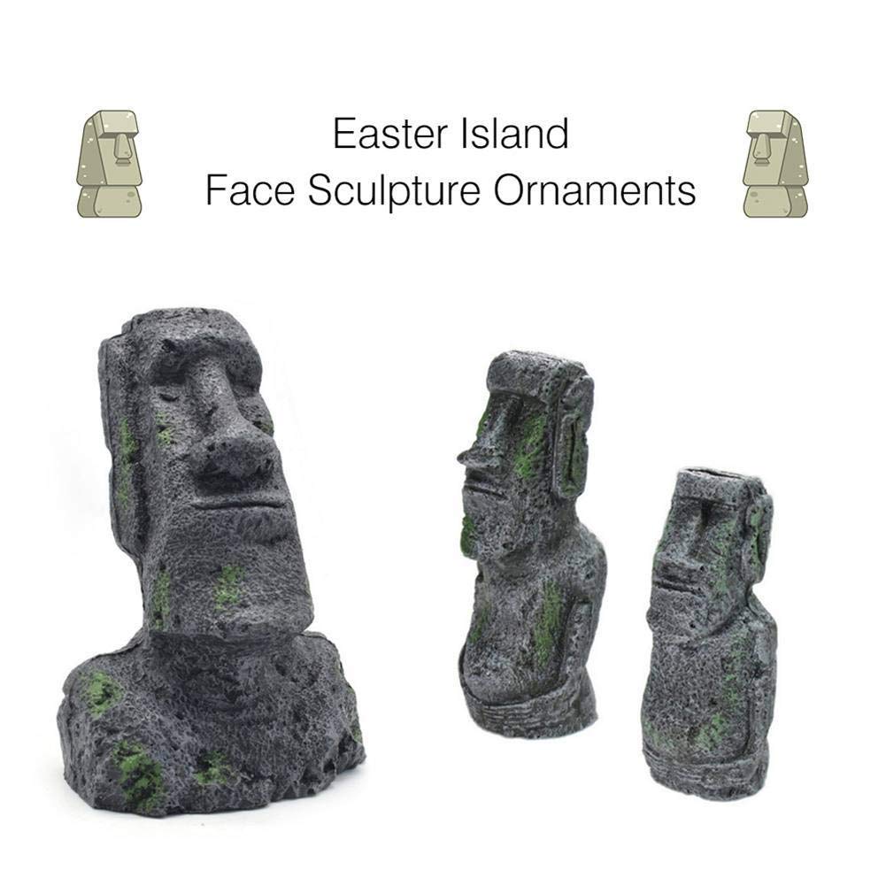 Acuáticos Etopfashion Resina Antigua Isla de Pascua Moai Monolito