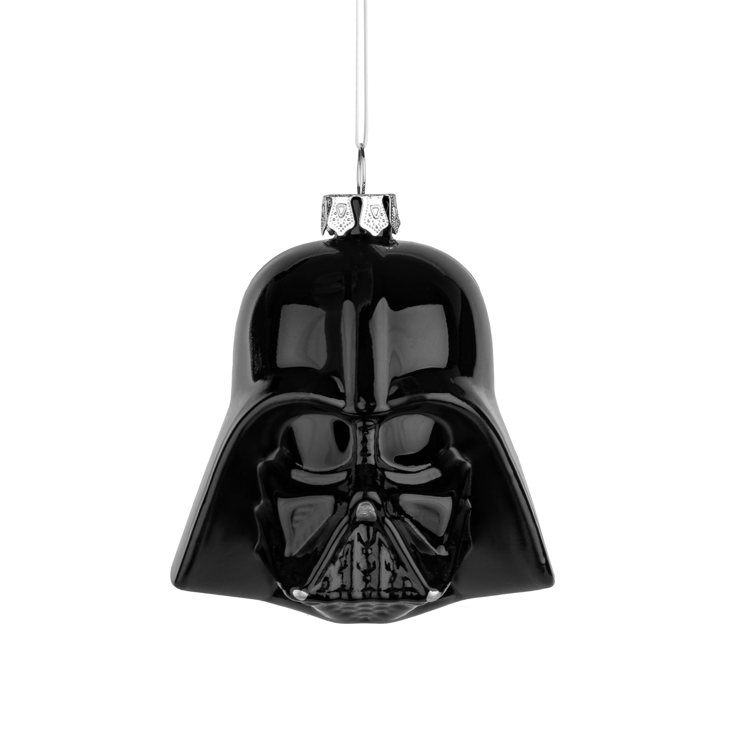 Hallmark Darth Vader Glass Ornament, Star Wars Tree Decoration, Glass Hanging Ornament, Christmas Hanging Ornament, Gifts for Christmas