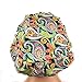 Women’s Surgical Scrub Hat Nurse Ponytail Adjustable Euro Bouffant Spring Paisley DK Scrub Hats