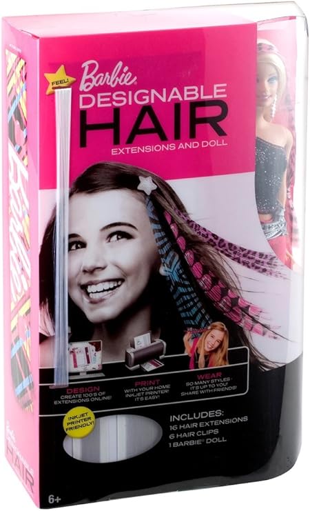 barbie doll hair extensions