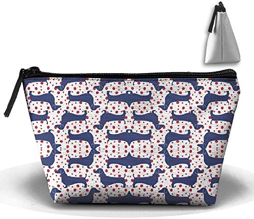 Patriotic Doxies Travel And Home Zipper Up Portable Bag Storage Bag Hand Bag