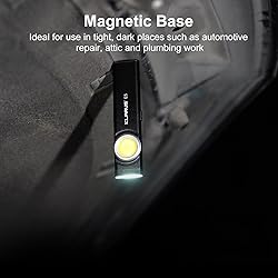 klarus E5 Pocket Flashlight, Rechargeable EDC