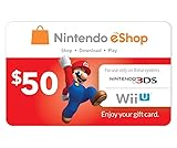 Nintendo Eshop Prepaid Card $50 for 3ds or Wii U by