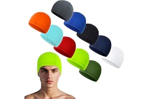 10 Pcs Cooling Skull Caps for Men Cap Welding Helmet Liner Sweat Wicking Head Wrap Bicycle Beanie Cycling Running Hat