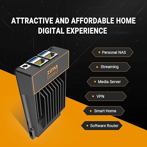 zimaboard DIY NAS Kit – Build Your Home Server and Media Center
