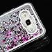 Galaxy J7 Case,J7 Case,NSSTAR Galaxy J7 [Liquid] [Glitter] Case,Creative Design Flowing Liquid Floating Bling Glitter Sparkle Stars Clear Hard Case for Samsung Galaxy J7 SM-J700 (Silver)