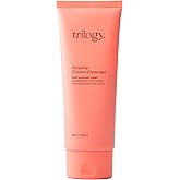 Trilogy Rosehip Cream Cleanser with Prickly Pear, 3.38 Fl Oz | Gentle daily face wash removes makeup with iconic Rosehip Seed Oil &amp; Plantacare, softens &amp; hydrates, pregnancy safe