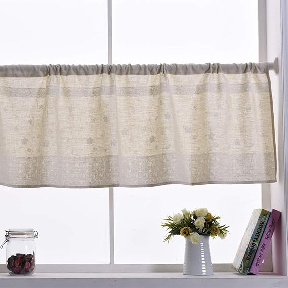 Amazon.de: choicehot Beige Häkeln Spitze Küche Vorhang Landhausstil