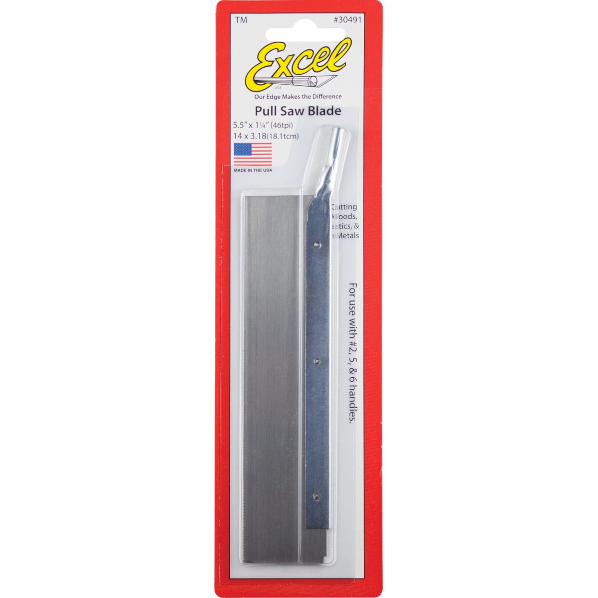 Excel 30491 Pull Saw Blade, Multi-Colour, 1-1/4-Inch
