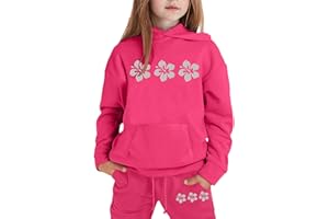 Winter Outfit Girls Clothes Hoodies Girls Outfits Set Casual Hooded Sweatshirt And Joggers 2 Piece Outfit Cute Baby Girl Set