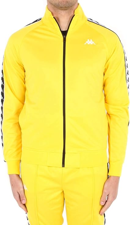 felpa kappa 222 gialla