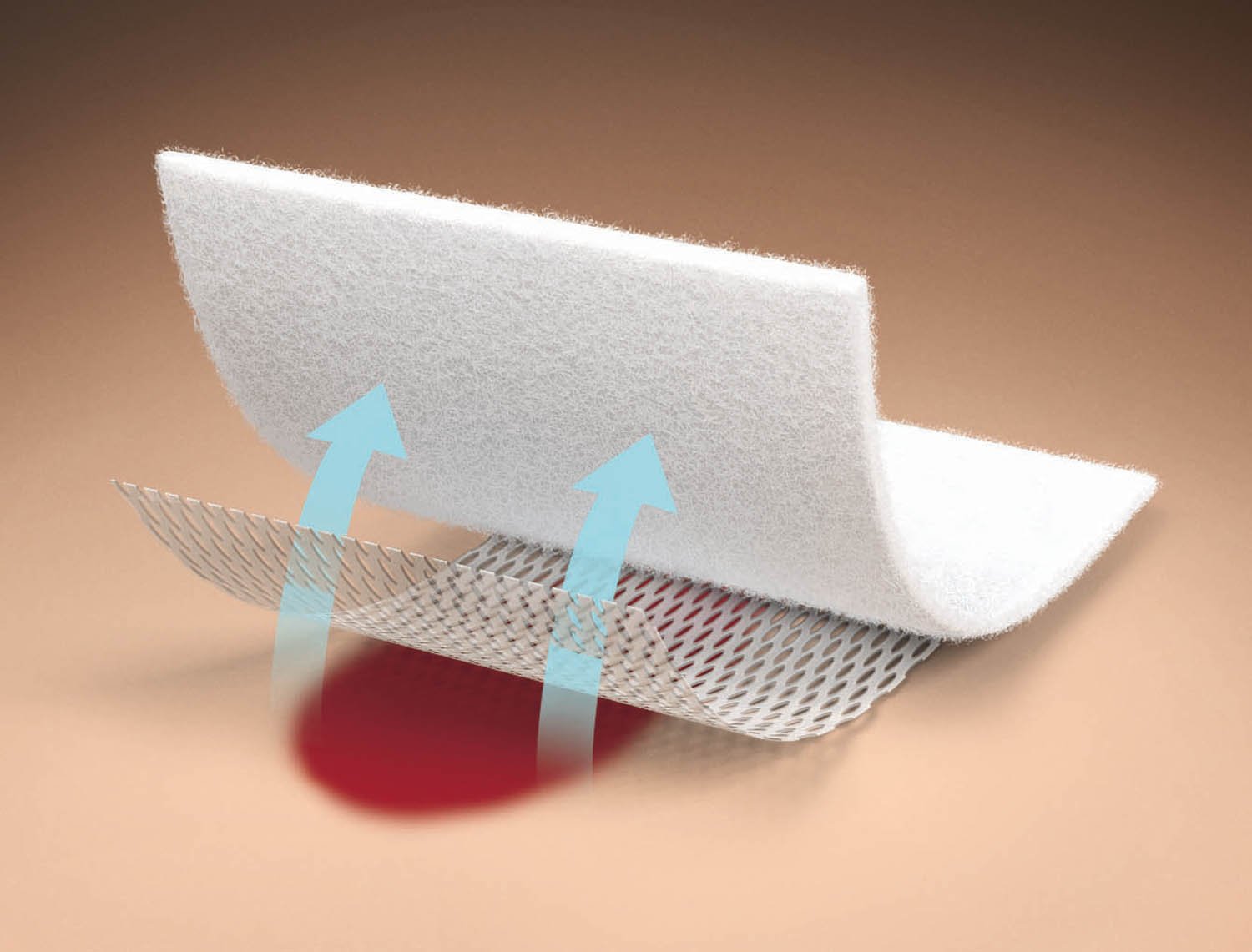 Medline MSC1747EPH Versatel Contact Layer Dressings, 4X7