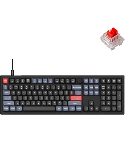 Amazon.com: Keychron V1 75% Wired Mechanical Keyboard, QMK/VIA