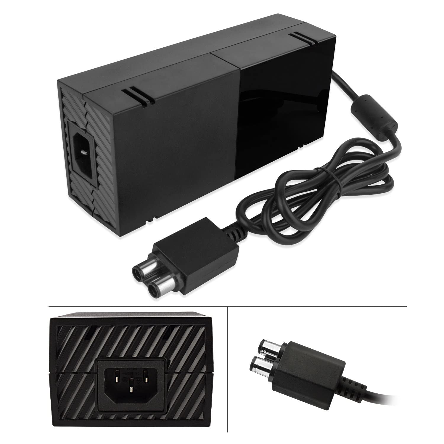 AC Power Adapter Replacement Charger for Xbox One, Power Supply with Cable for Xbox One 100-240V