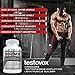 Clear Muscle (168 Capsules) & Testovox (60 Capsules) - Most Advanced Muscle & Strength Building Combo. High Performance Bodybuilding Supplement Stack