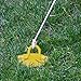 Sunnydaze 10-Inch Heavy-Duty Spiral Screw Ground Anchor - for Securing Tent, Dog Stake, or Canopy - Yellow