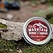 Rocky Mountain Barber Company Beard Balm - Classic Unscented - 100% Natural - Premium Wax Blend with Nutrient Rich Bees Wax, Jojoba, Coconut Oil