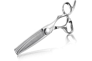 YASAKA Professional Hair Cutting Thinning Scissors with Sharp Convex Blade, Premium Stainless Steel Cobalt Alloy for High Qua