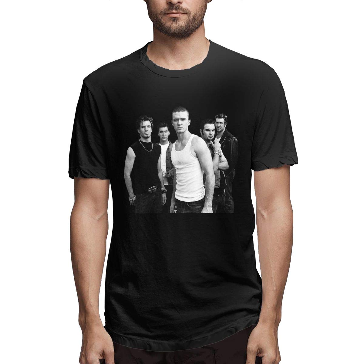 Nsyandnc Fashion Short Sleeve Tee For S Black T Shirt