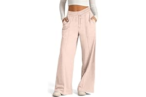 SDOHIG Womens Tall Sweatpants Wide Leg Casual Baggy Flare Pants Teens Girls Athletic Joggers Trousers,Sweat Pants for Womens